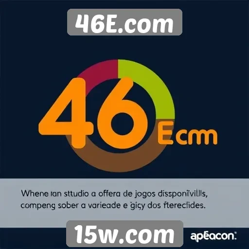 Estudo sobre a oferta de jogos disponíveis em 46E.com